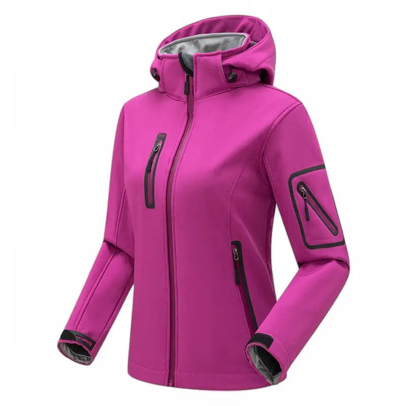 Veste softshell légère femme pour le printemps l’automne et l’hiver