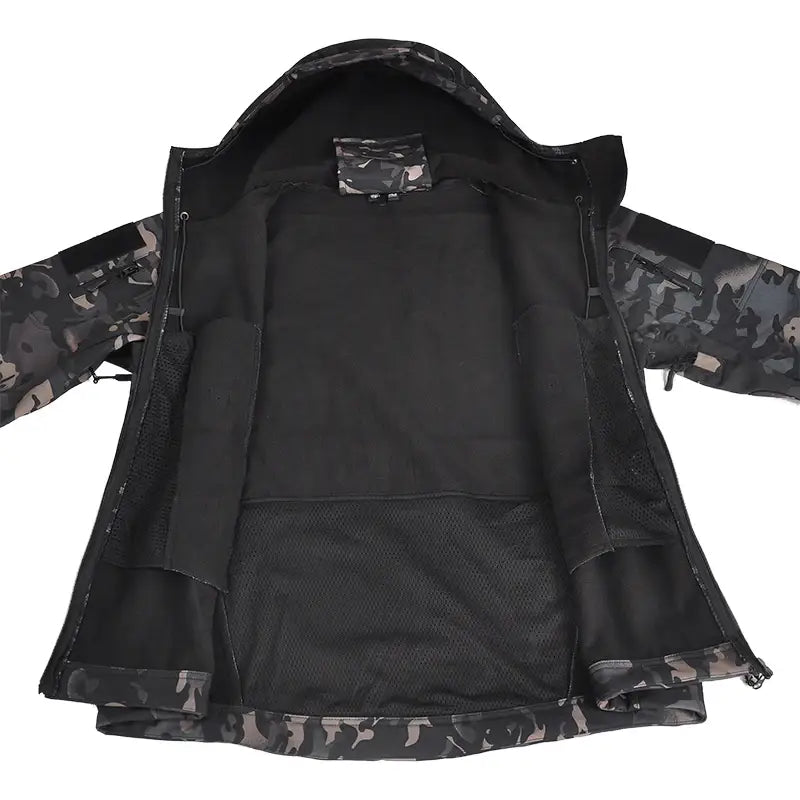 Veste softshell militaire