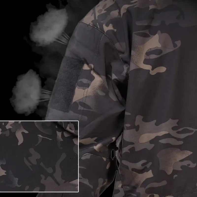 Veste softshell militaire