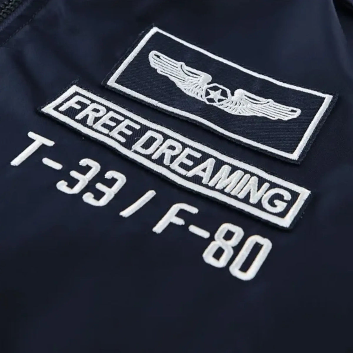 Veste stylé bleu