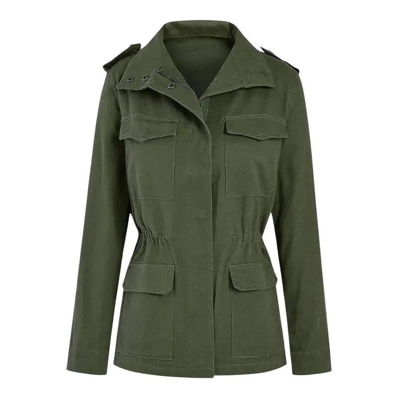 Veste style militaire femme