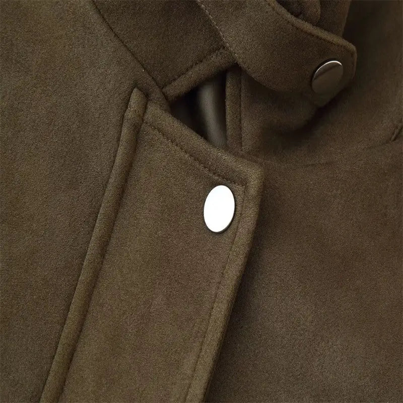 Veste style retro militaire femme