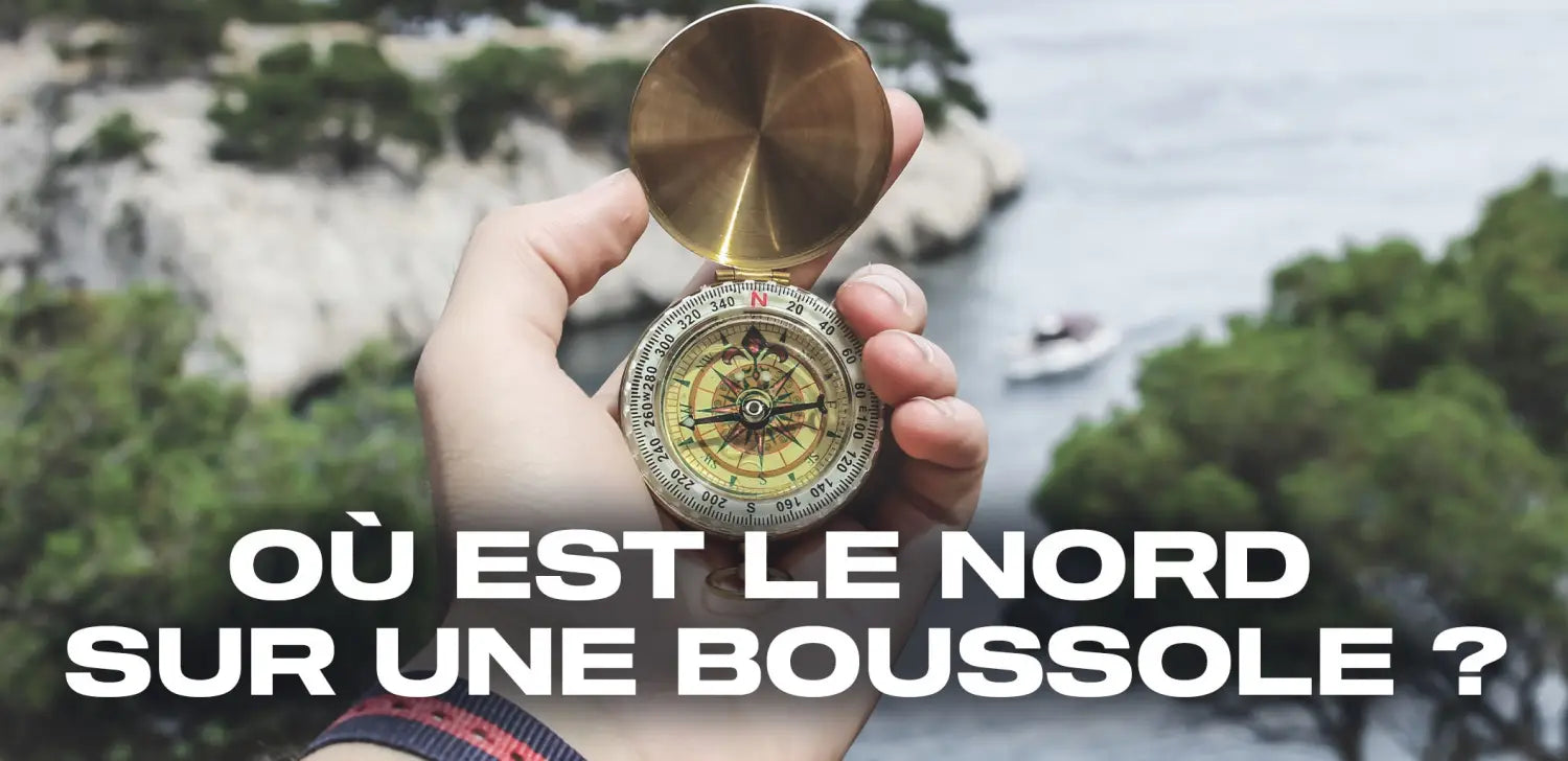 Où est le Nord sur une boussole ?