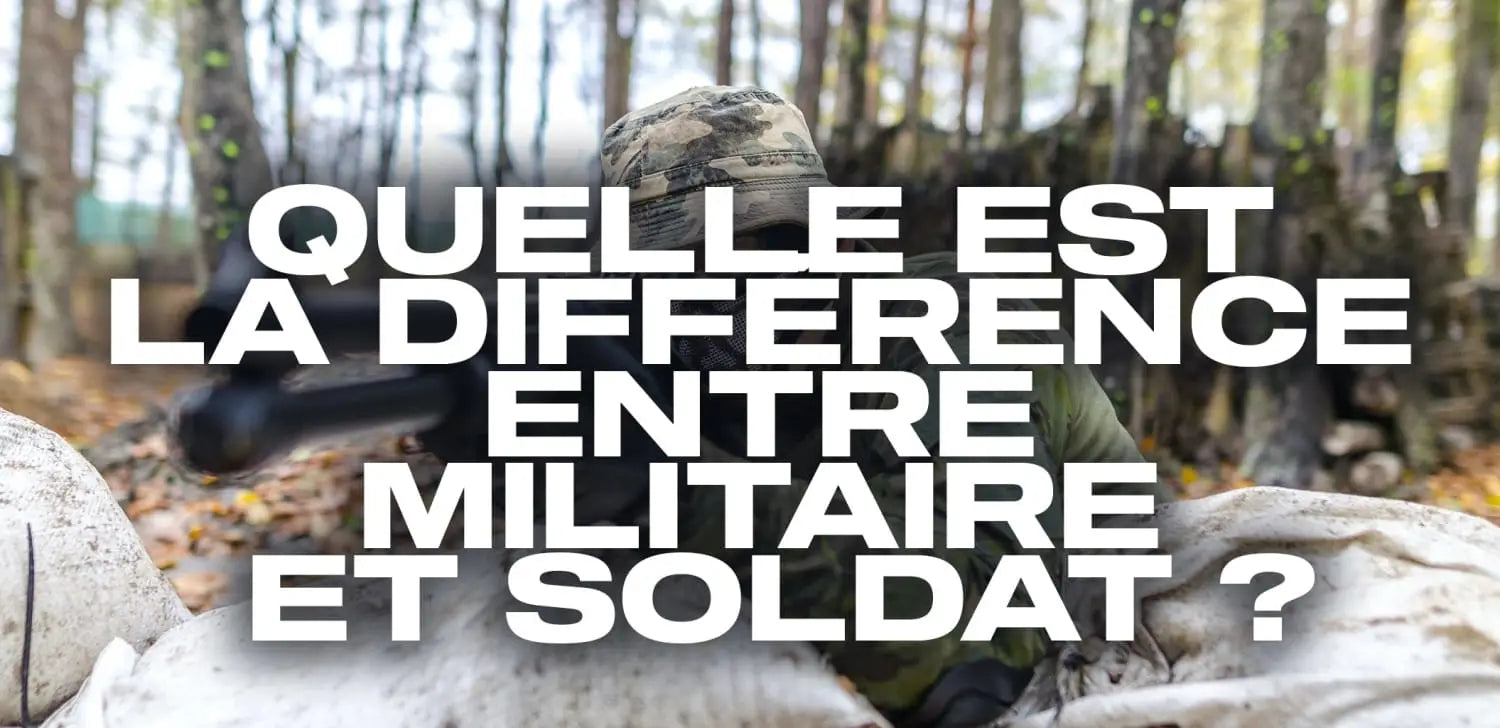 Quelle est la différence entre militaire et soldat ?