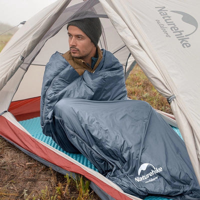 Sac de couchage avec drap housse intégré