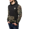 SWEAT MILITAIRE AVEC FINITIONS CAMOUFLAGE