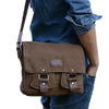 Sac militaire besace vintage