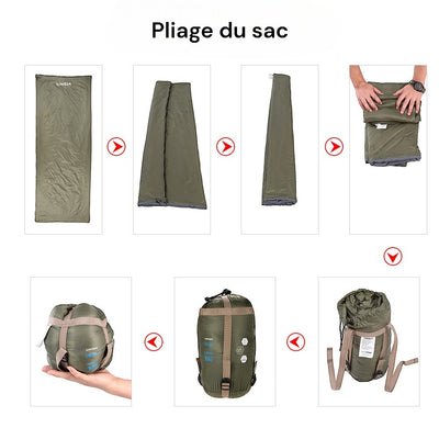 Sac de couchage de l'armée