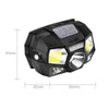 LAMPE FRONTALE - 7000 LUMENS LED