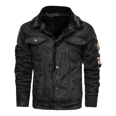 Veste aviateur homme imitation cuir