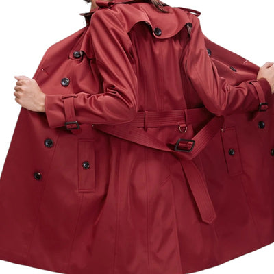 Veste Rouge longue style armée femme