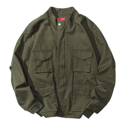 Military bomber jacket