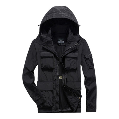 Veste militaire noire