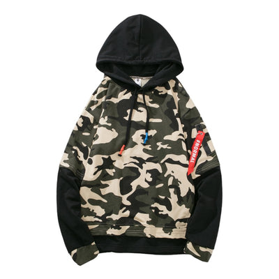 SWEAT MILITAIRE - CAMOUFLAGE ROUGE