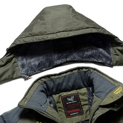 Veste moto militaire