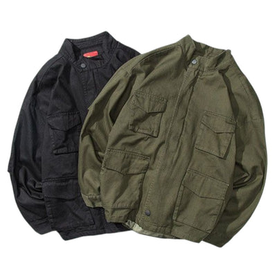 Military bomber jacket