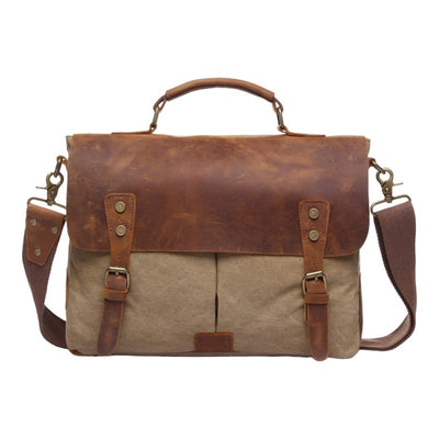 SAC MILITAIRE VINTAGE SOLIDE