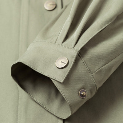 Veste verte militaire femme