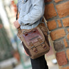 SAC A EPAULE VINTAGE DE TYPE MILITAIRE