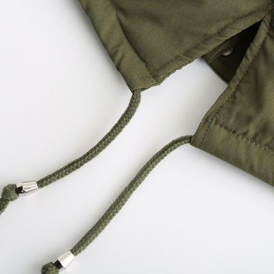 Parka femme militaire elegante