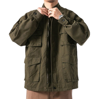 Military bomber jacket