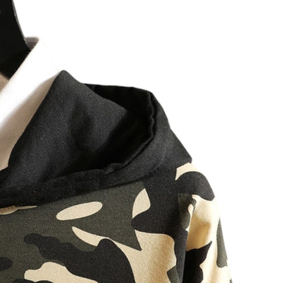 SWEAT MILITAIRE - CAMOUFLAGE ROUGE