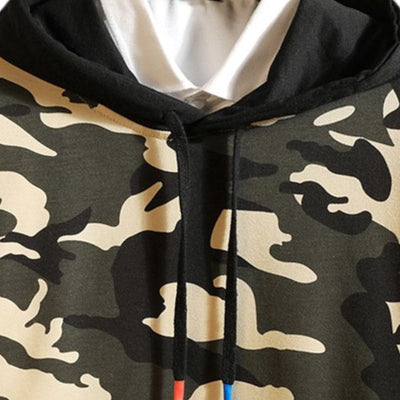 SWEAT MILITAIRE - CAMOUFLAGE ROUGE