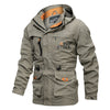 VESTE MILITAIRE AVEC REVERS ORANGE