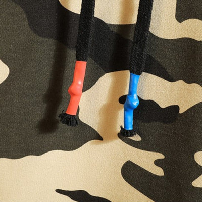 SWEAT MILITAIRE - CAMOUFLAGE ROUGE