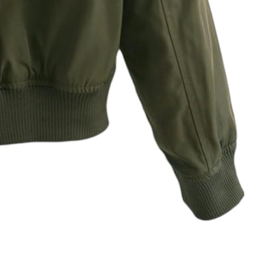 Veste militaire écusson femme