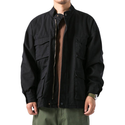 Military bomber jacket