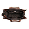 SAC MILITAIRE VINTAGE CUIR ITALIEN