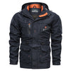 VESTE MILITAIRE AVEC REVERS ORANGE