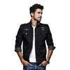 Veste homme militaire noire