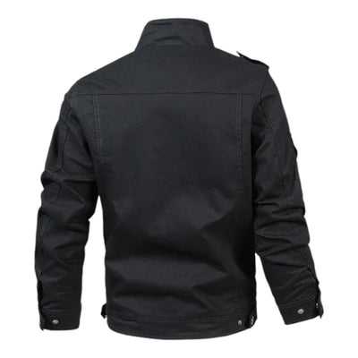 Veste homme militaire noire