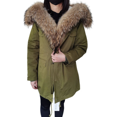 PARKA MILITAIRE - EN COTON DE MEILLEURE QUALITE