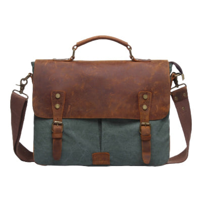 SAC MILITAIRE VINTAGE SOLIDE