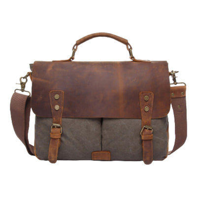 SAC MILITAIRE VINTAGE SOLIDE