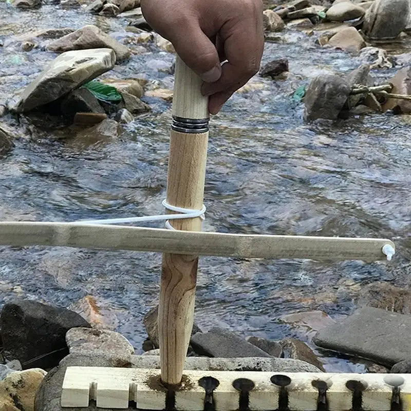 Allume feu bois survie