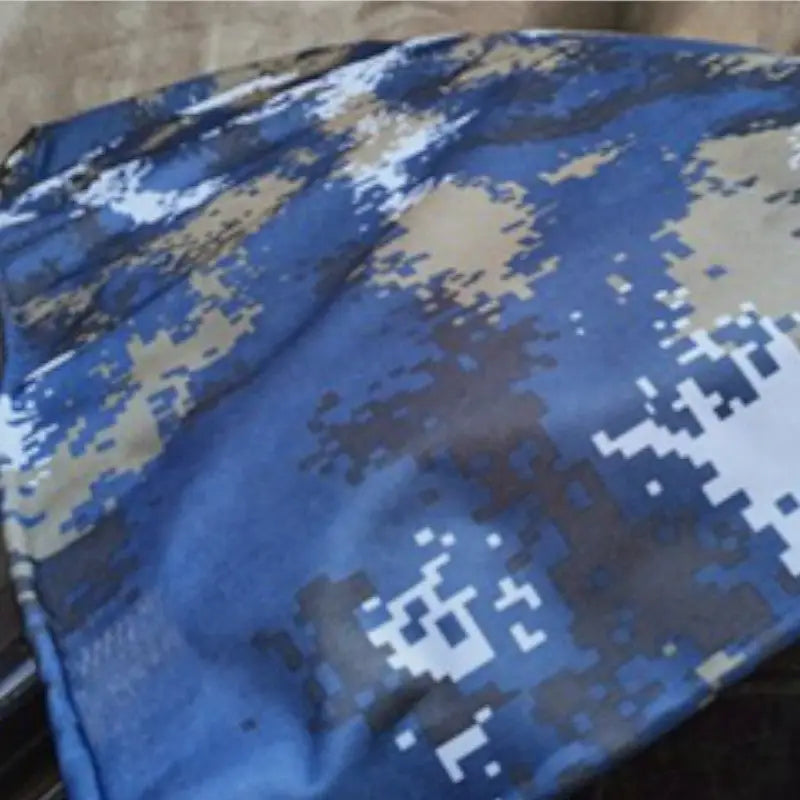 Bâche camouflage bleu