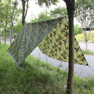 Bache camouflage militaire