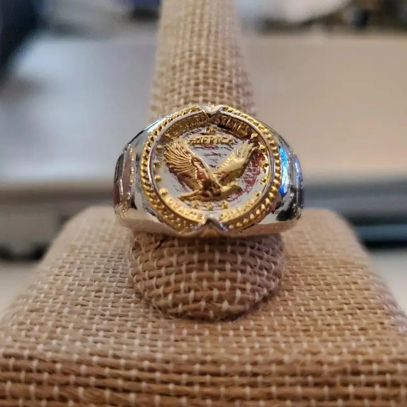 Bague americaine d ecole militaire