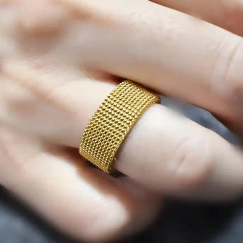 Bague marines Doré