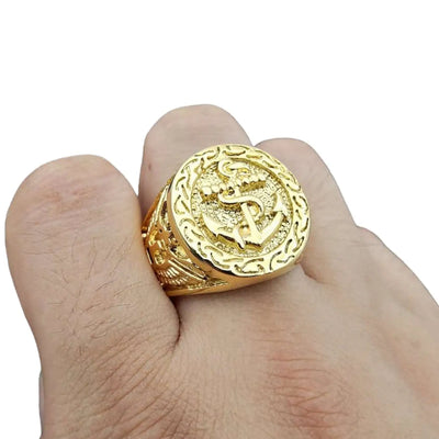 BAGUE MILITAIRE - GÉNÉRAL AMÉRICAIN (OR)