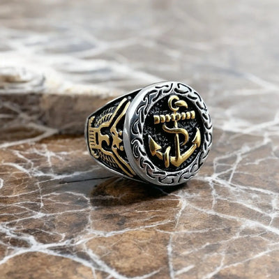 BAGUE MILITAIRE - GÉNÉRAL AMÉRICAIN (OR)