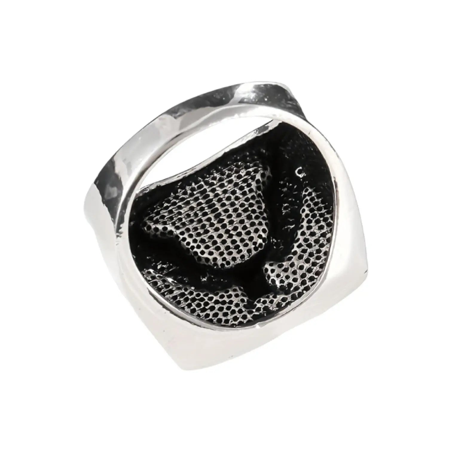 BAGUE MILITAIRE MARINE FRANCAISE (ARGENT)