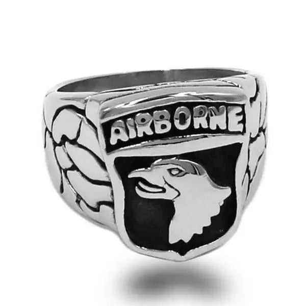 BAGUE MILITAIRE US ARMY (ARGENT)