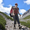 Baton de trail trek en montagne