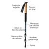 Batons de trail antichoc