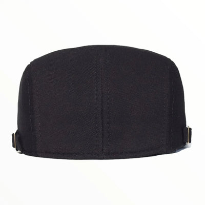 Beret style militaire noir